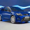 Blue Ford Focus RS Car Paint By Numbers