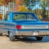 Blue Plymouth Belvedere Car Paint By Numbers