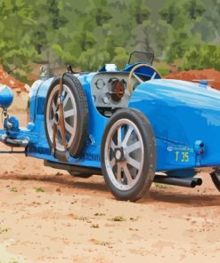 Bugatti Type 35 Paint By Numbers