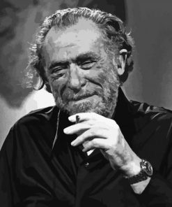 Charles Bukowski American Poet Paint By Numbers