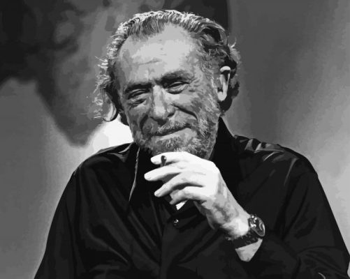 Charles Bukowski American Poet Paint By Numbers