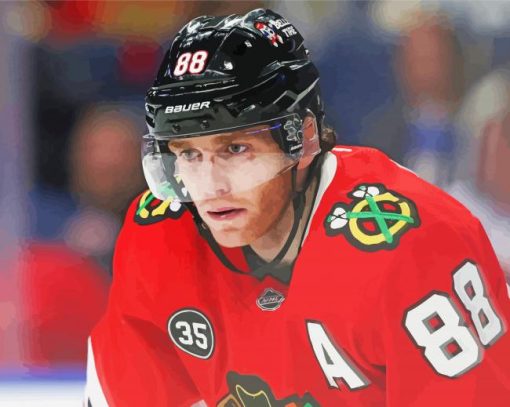 Chicago Blackhawks Hockey Team Player Paint By Numbers