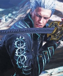 Devil May Cry 5 Vergil Paint By Numbers