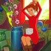 Disney Arrietty Ett Clock Character Paint By Numbers