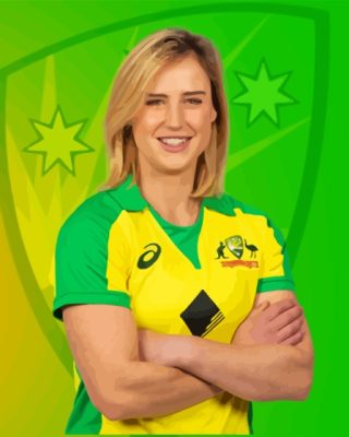 Ellyse Perry Paint By Numbers