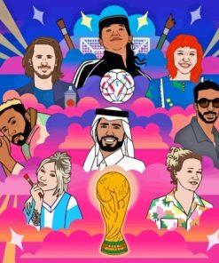 Fifa Worldcup 2022 Paint By Numbers