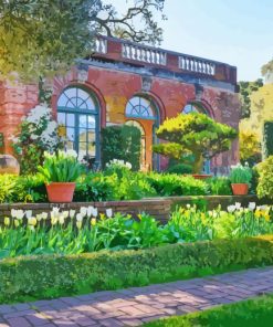 Filoli Gardens Paint By Numbers