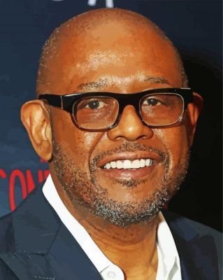 Forest Whitaker Paint By Numbers