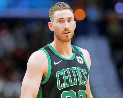 Gordon Hayward Celtics Team Player Paint By Numbers