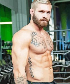 Gordon Ryan At The Gym Paint By Numbers