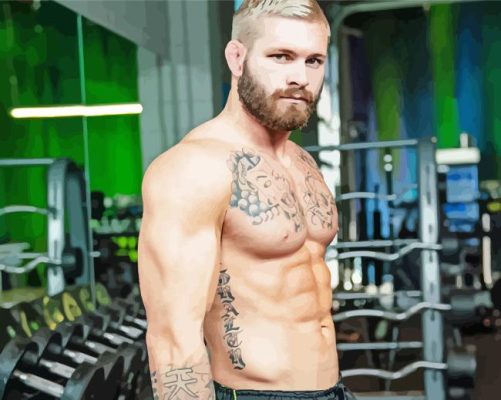 Gordon Ryan At The Gym Paint By Numbers