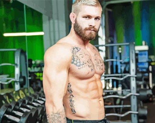 Gordon Ryan At The Gym Paint By Numbers