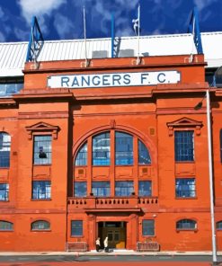 Ibrox Stadium Rangers Fc Paint By Numbers