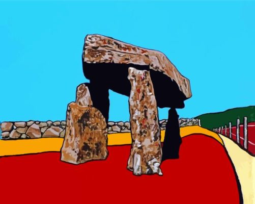 Irish Dolmen Paint By Numbers