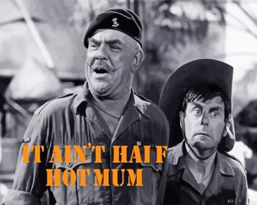 It Ain't Half Hot Mum Paint By Numbers