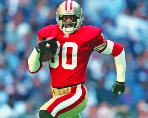 Jerry Rice Paint By Numbers