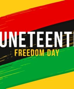 Juneteenth Freedom Day Poster Paint By Numbers