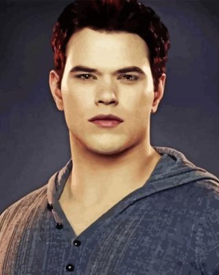 Kellan Lutz Twilight Paint By Numbers