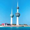 Kuwait Towers In Kuwait City Paint By Numbers