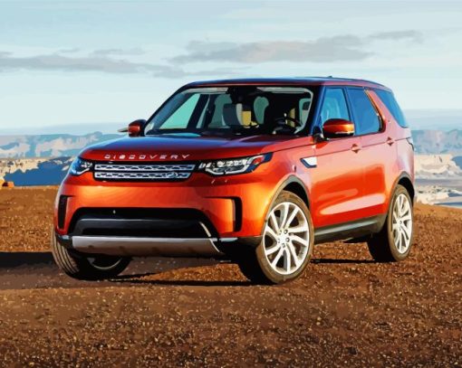 Land Rover Discovery Paint By Numbers