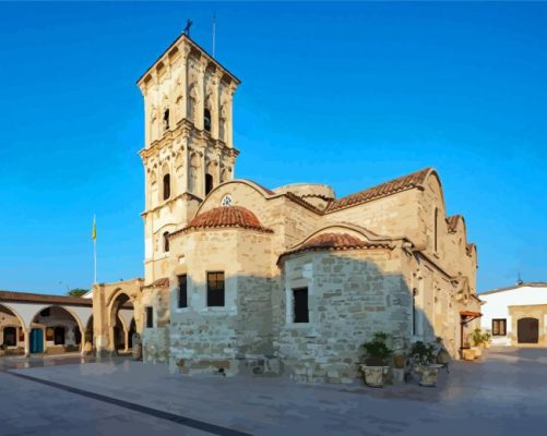 Larnaca Church Paint By Numbers