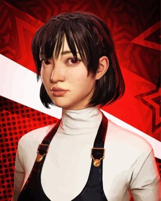 Makoto Persona 5 Paint By Numbers