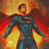 Man Of Steel Paint By Numbers