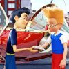 Meet The Robinsons Cartoon Paint By Numbers