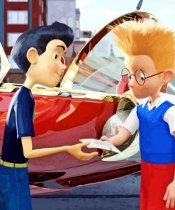 Meet The Robinsons Cartoon Paint By Numbers