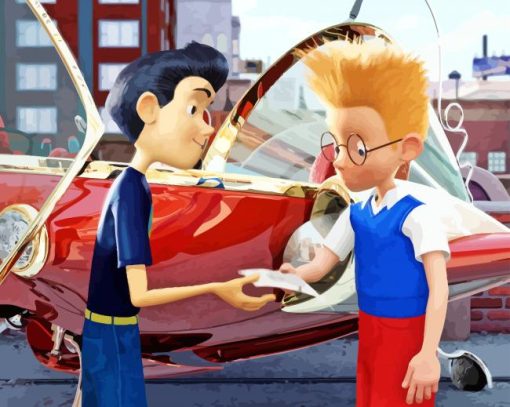 Meet The Robinsons Cartoon Paint By Numbers