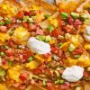 Nachos Mexican Dish Paint By Numbers