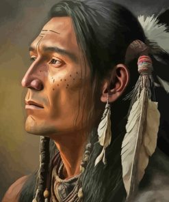 Native American Indian Paint By Numbers