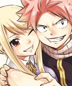 Natsu And Lucy Paint By Numbers