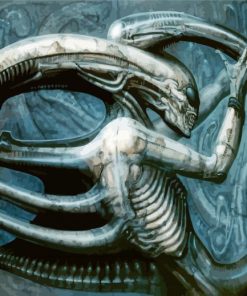 Necronom IV HR Giger Paint By Numbers