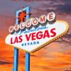 Nevada Welcome To Las Vegas City Paint By Numbers