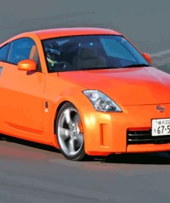 Nissan 350z Paint By Numbers