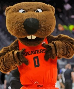 Oregon State Beavers Paint By Numbers