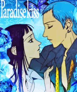 Paradise Kiss Poster Paint By Numbers