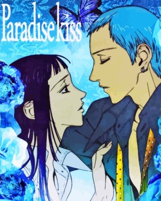 Paradise Kiss Poster Paint By Numbers