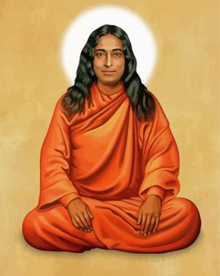 Paramahansa Yogananda Monk Paint By Numbers