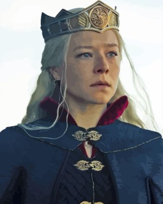 Princess Rhaenyra Paint By Numbers