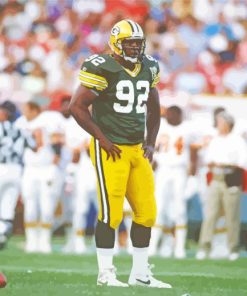 Reggie White Paint By Numbers