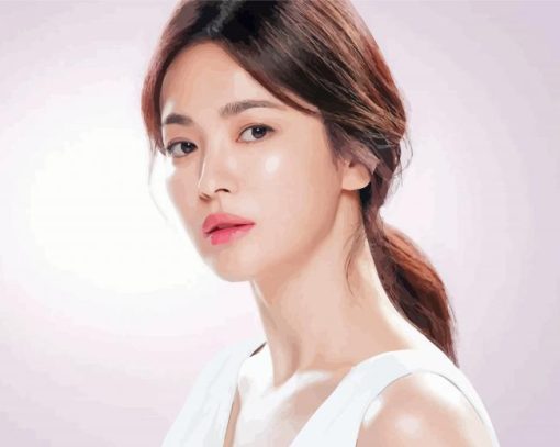 Song Hye Kyo South Korean Actress Paint By Numbers