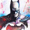 Splatter Art Batman Paint By Numbers