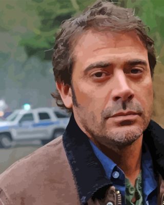 Supernatural John Winchester Character Paint By Numbers