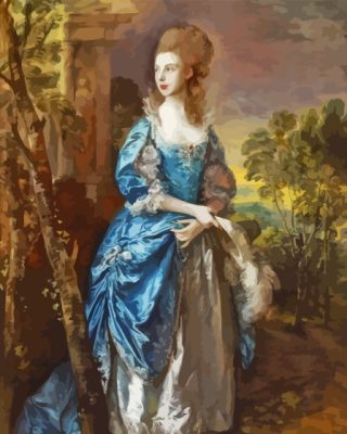 The Hon Frances Duncombe Thomas Gainsborough Paint By Numbers