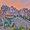 The Mount Rushmore National Memorial Paint By Numbers