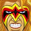 The Ultimate Warrior Art Paint By Numbers