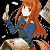 The Wise Wolf Holo Anime Girl Paint By Numbers