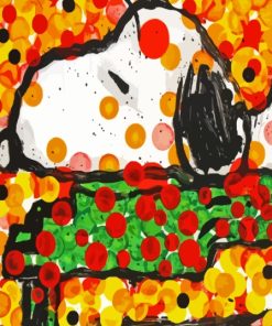 Tom Everhart Peanuts Snoopy Paint By Numbers